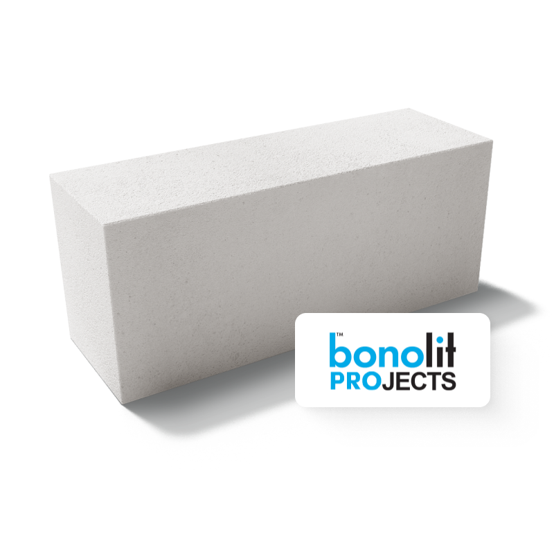  Блок Bonolit Project D400 600*200*250 B2,5 F100 ГОСТ 31360 (Дмитров)